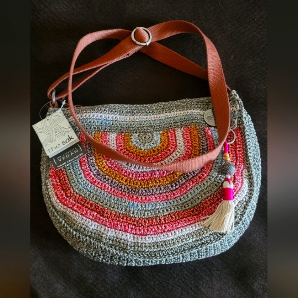 Crocheted Shoulder Crossbag